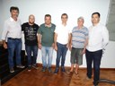 Assessor do Deputado Federal Schiavinato visita a Câmara.