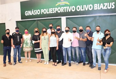 Centro Poliesportivo inaugurado em 2020.