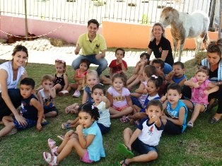 Feira de Ciências no CEMEI Criança Feliz.