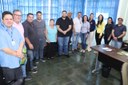 Equipe da Secretaria de Turismo do Estado se reúne com vereadores.