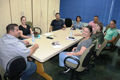 Incubadora Industrial foi tema de reunião entre Legislativo e Executivo.