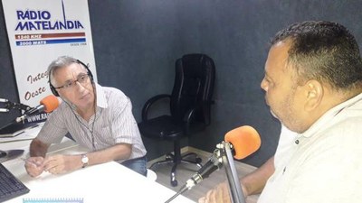 Nesta segunda-feira Serjão foi o entrevistado da RM.