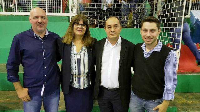 Presidente do Legislativo na abertura da fase regional dos Jogos Escolares.