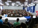 Professores lotaram plenário da Câmara Municipal na Semana Pedagógica 2019.