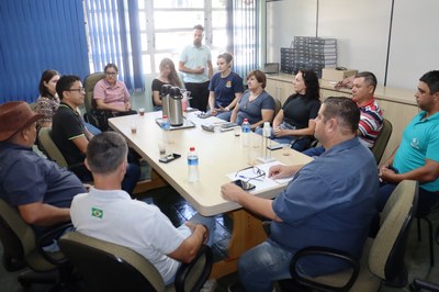 Segunda reunião foi com o secretário de finanças.