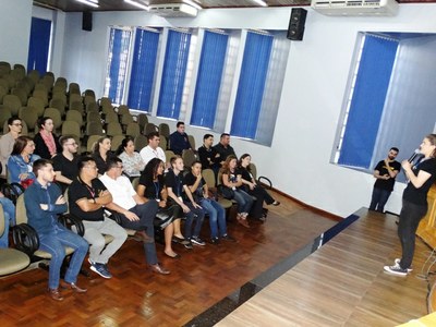 Senac Jovem Aprendiz realizou palestra na Câmara Municipal.