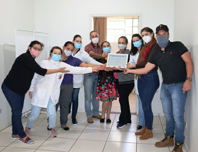 Unidade de Saúde da Vila Esmeralda também recebeu Moção de Aplauso.
