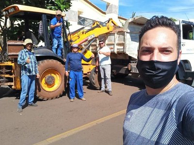 Vereador solicitou e Secretaria do Meio Ambiente atendeu.