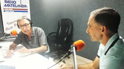 Vereador Uni Rinaldi concedeu entrevista a Rádio Matelândia.