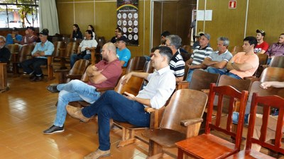 Vereadores prestigiaram abertura do Programa Herdeiros do Campo.