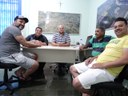 Visitas ilustres estiveram no gabinete do presidente Rafael Felisberto.