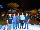 Abertura oficial do Natal: vereadores participam da festa promovida pela ACIMA.