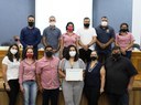 Câmara Municipal de Matelândia entrega Moção de Aplauso ao Instituto Inocência.