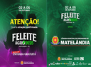 Coletiva à Imprensa da 1ª Feleite Agro de Matelândia.