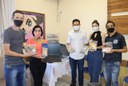 Deputado Estadual Márcio Pacheco participa de entrega de kits de Robótica em Agro-Cafeeira na Escola Rui Barbosa.