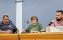 Elci Margarete de Souza presta juramento e assume cadeira no Legislativo pelo período de 30 dias. 