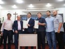 Em primeira viagem oficial a Toledo, governador libera convênios.