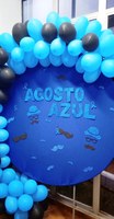 Evento na Câmara de Vereadores marca o início do Agosto Azul, vereadores estiveram presentes.