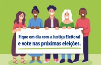 Fique em dia com a Justiça Eleitoral.