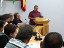 Gerente da SANEPAR participa da Sessão da Câmara de Matelândia para explicar problema de abastecimento em Vila Esmeralda.
