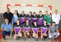 Jogos Escolares do Paraná – Vereador Serjão acompanhou final do handebol.