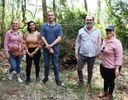 Matelândia recebe visita da Cônsul-Geral da República da Polônia Marta Olkowska em prol do projeto de restauração do túmulo do polonês Tadeusz Chrostowski.