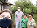 Rotina de visitas e caminhada dos vereadores Andrea e Uni prosseguiu nesta semana
