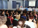 Secretaria de Educação de Matelândia promove palestra motivacional para servidores.