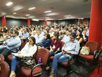 Servidores e vereadores participam de Escola de Gestão Pública do Tribunal de Contas do Estado do Paraná.