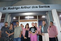 SESSÃO SOLENE PARA DENOMINAÇÃO DO PRÉDIO DA CÂMARA MUNICIPAL EM HOMENAGEM AO EX-ASSESSOR JURÍDICO DR. RODRIGO ARTHUR DOS SANTOS.