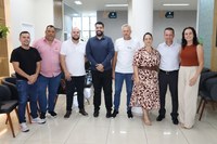 Sicoob Matelândia realiza ato de posse do novo gerente e vereadores acompanham.
