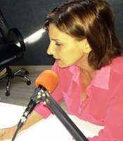 Vereadora Marenilce Mezzomo é entrevistada sobre: “Projeto Mulheres na política”.