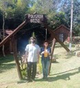 Vereadora Marenilce visitou a Pousada Bózio que faz parte do turismo rural de Matelândia.