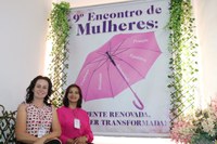 Vereadoras Marenilce e Stela estiveram no 9º Encontro de Mulheres da Fesmepar.