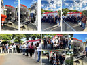Vereadores acompanharam entrega de nova Ambulância para o SAMU.