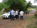 Vereadores de Matelândia visitam comunidades do interior com representantes da SANEPAR para resolver o problema da falta de água.