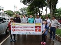 Vereadores participam da abertura da Semana do Meio Ambiente.