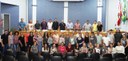 Vereadores participam da aula inaugural do IFPR em Matelândia.