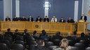 Vereadores participam da posse do novo delegado da Comarca de Matelândia.