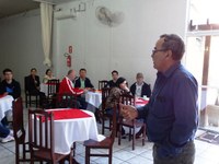 Vereadores participam de palestra sobre a Reforma da Previdência.
