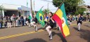 Vereadores participam do Desfile Cívico Municipal do 7 de setembro.