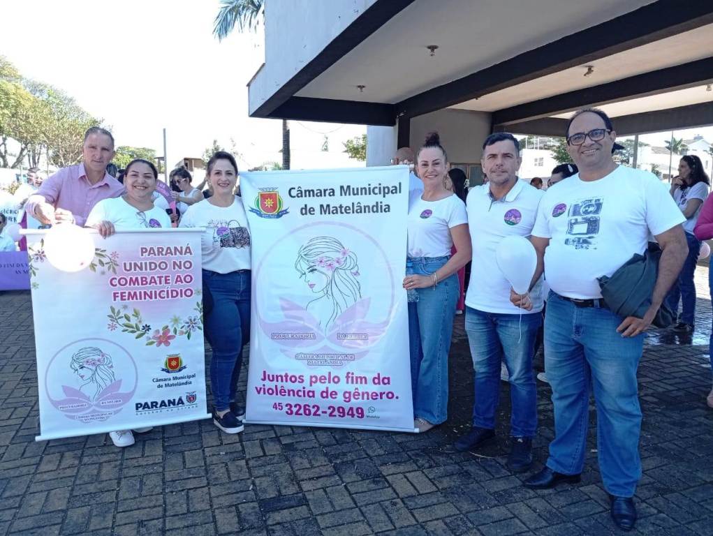 Vereadores participaram de mais uma Caminhada do Meio Dia.