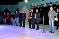 Vereadores prestigiaram a abertura da 1ª Mostra de Teatro de Matelândia